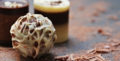 Pralines according to the daily menu